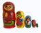 Brown toy Russian doll - Chebourachka T2104075