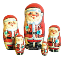 Red toy Matryoshka- "Santa Claus" T2204016